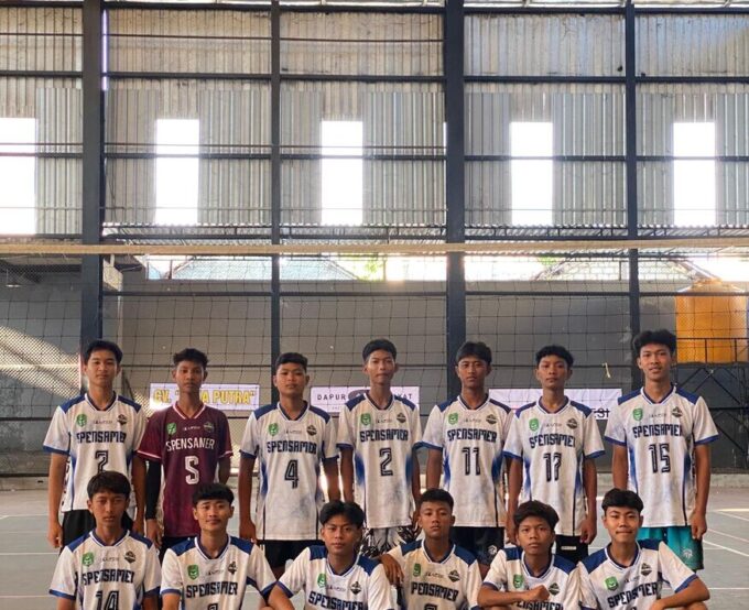 UPT SMP Negeri 1 Merakurak Lolos ke Babak 8 Besar Kejuaraan Bola Voli Putra Bupati Cup 2025