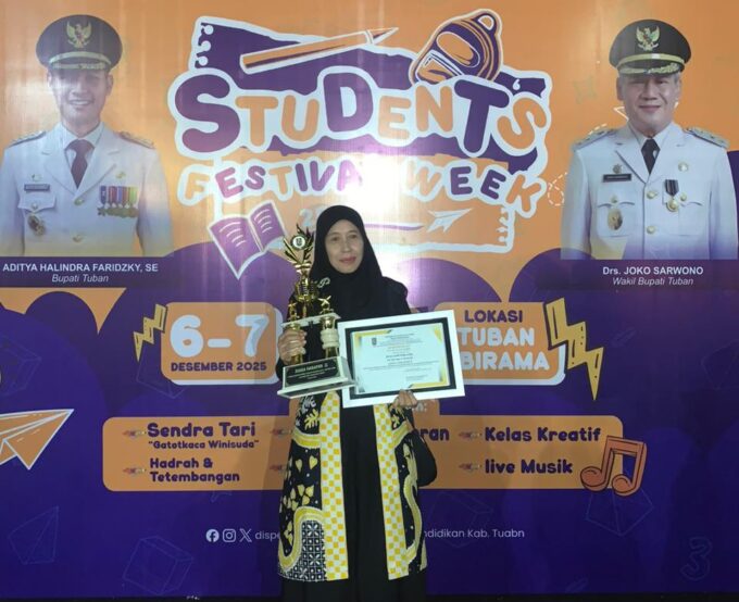 Inovasi "PECEL MAK ANI" Hantarkan Guru UPT SMPN 1 Merakurak Raih Prestasi di Ajang Si-Pemberani 2025